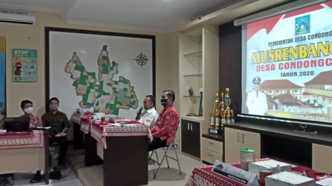 Kalurahan Condongcatur Purna Menyusun Rencana Kerja Pemerintah Desa 2021
