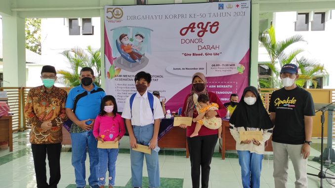 Bakti Sosial Warnai Peringatan HUT Ke-50 KORPRI Kapanewon Depok