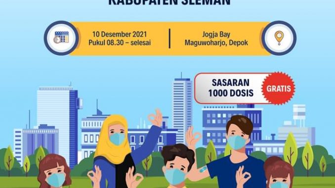 Vaksinasi Massal di JogjaBay