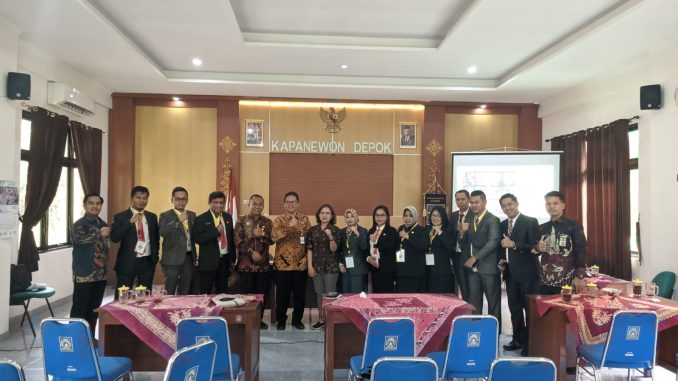 Kapanewon Depok Menerima Kunjungan Studi Tiru dari Peserta Pelatihan Kepemimpinan Administrator Angkatan IV PPSDM Kemendagri Regional Makassar