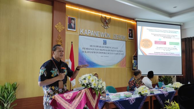 Musyawarah Perencanaan Pembangunan Kapanewon Depok Usulan Tahun 2025