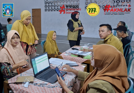 Dorong Pemutakhiran Data Kependudukan, Kapanewon Depok Gelar JEBOL TARGET di Padukuhan Kentungan dan Padukuhan Manukan Kalurahan Condongcatur