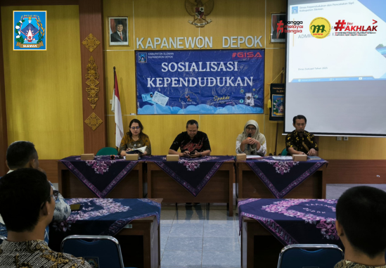 Dorong Kemudahan Pelayanan Publik, Kapanewon Depok Gelar Sosialisasi Kebijakan Adminduk terkait Pindah/Datang Penduduk