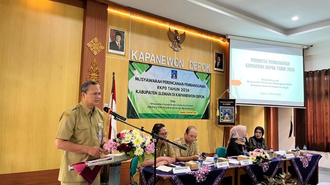 Usulan Pembangunan Tahun 2026 Dibahas dalam Musrenbang RKPD Kapanewon Depok